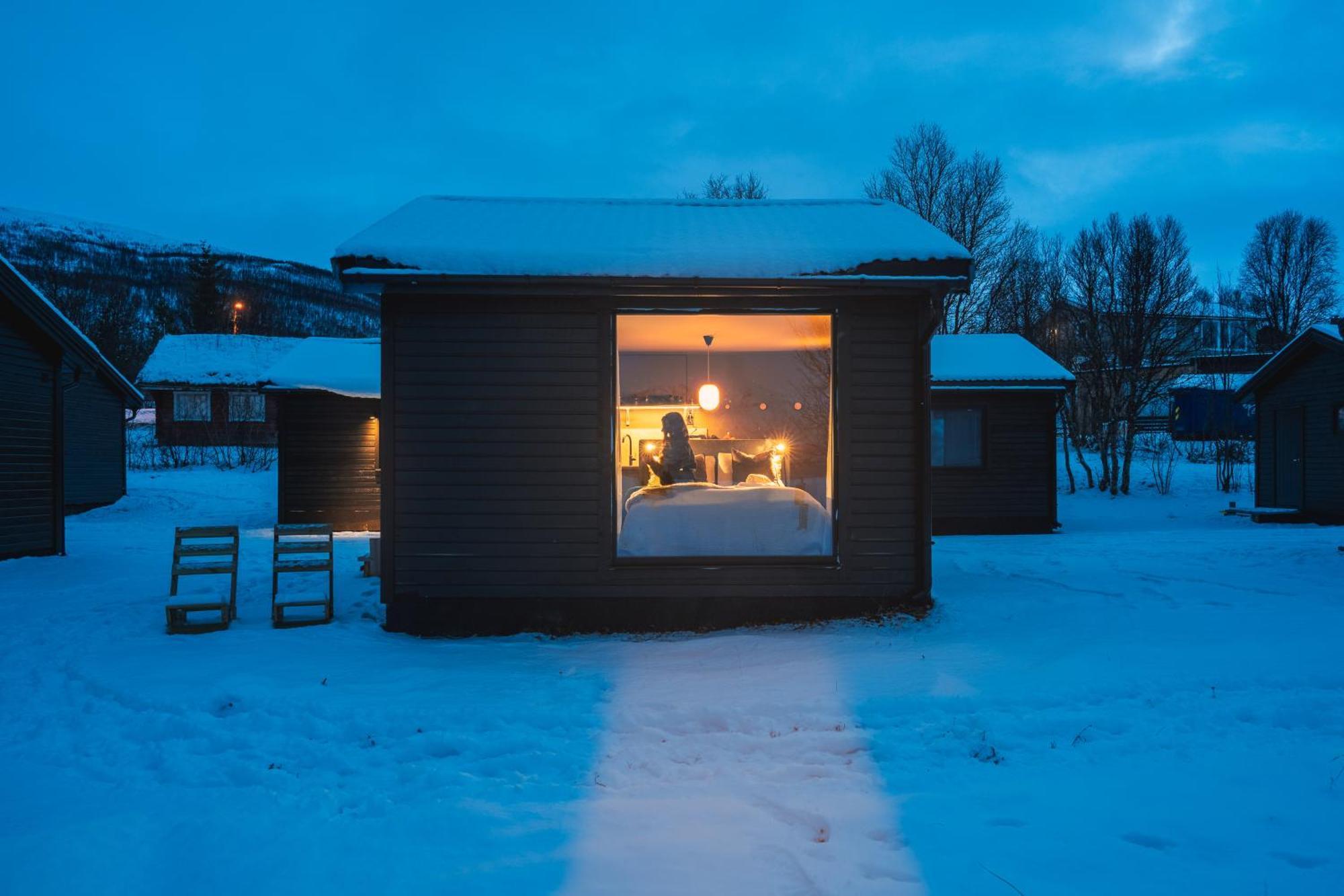 Aera - Glass Cabins Tromsø Exteriör bild